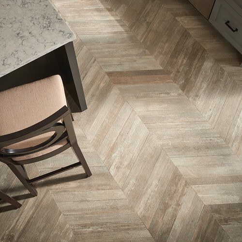 Glee chevron tile flooring | Bow Family Furniture & Flooring