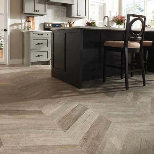 Glee chevron tile flooring | Bow Family Furniture & Flooring