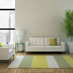 Stripped area rug | Bow Family Furniture & Flooring