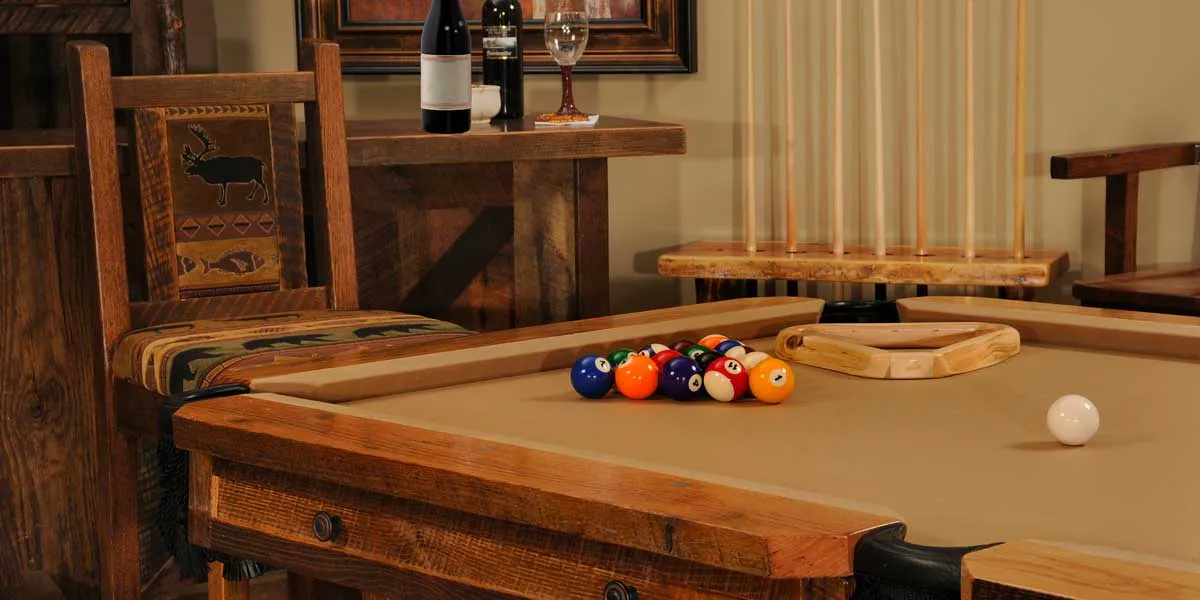 Stool and pool table | Bow Family Furniture & Flooring