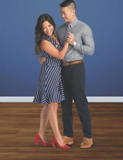Dancing couple | Bow Family Furniture & Flooring