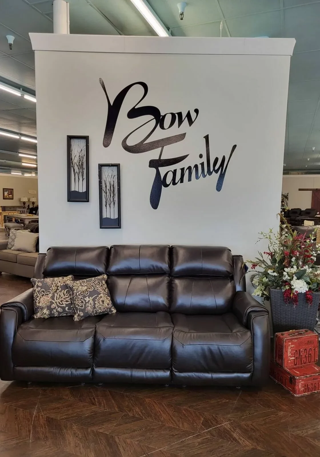 Black sofa | Bow Family Furniture & Flooring